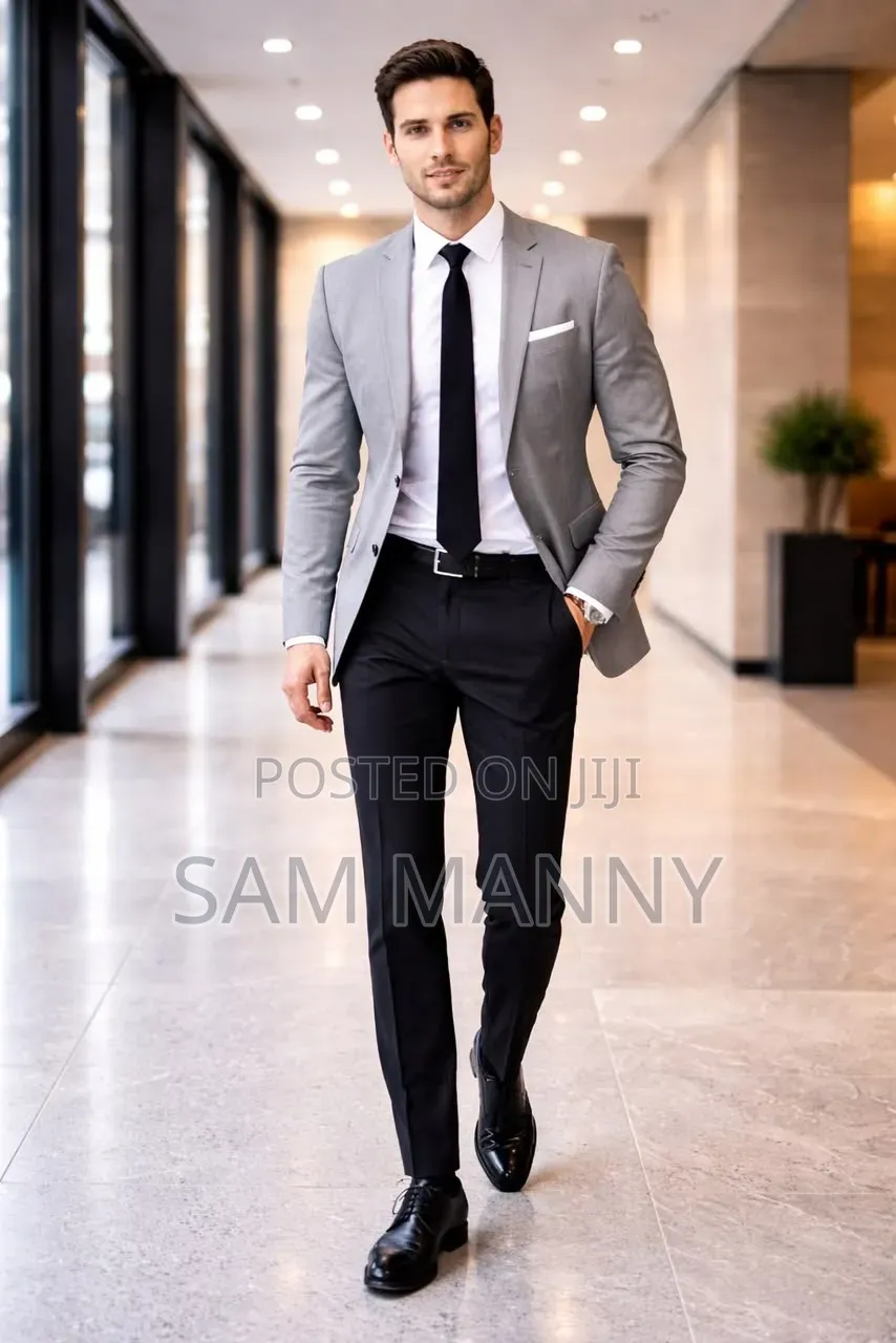 Ash Color Suit