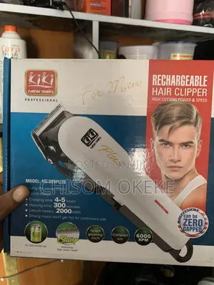 New Professional Cordless Rechargeable Clipper