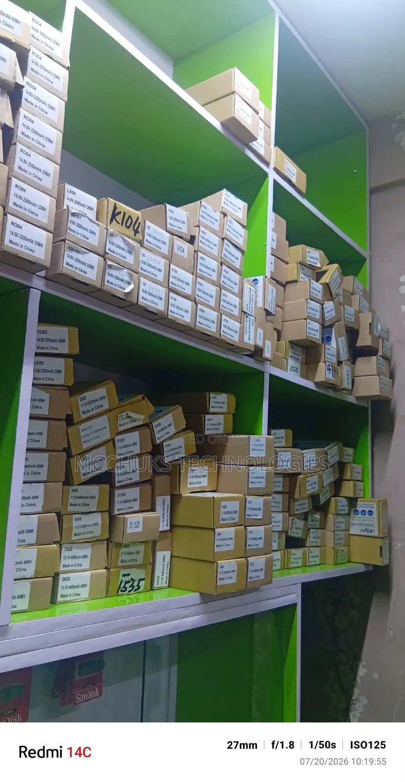 Laptop Batteries and Keyboards