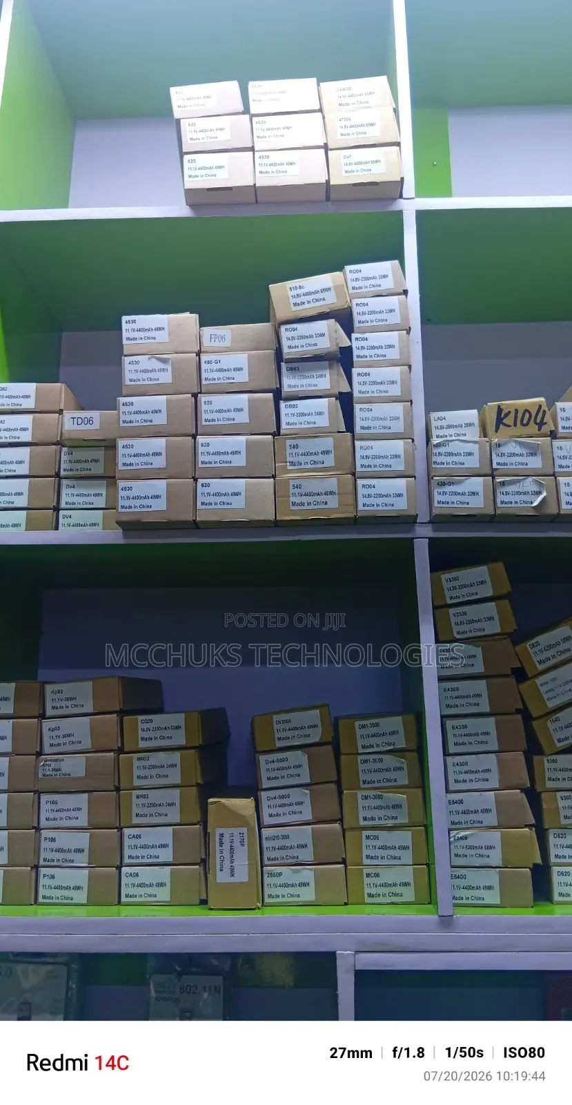 Laptop Batteries and Keyboards