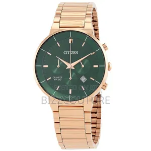 ORIGINAL Citizen Quartz Green Dial Watch. 100% Authentic Guaranteed