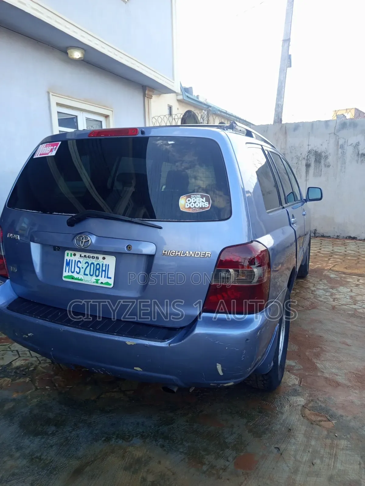 Toyota Highlander 2005 Blue