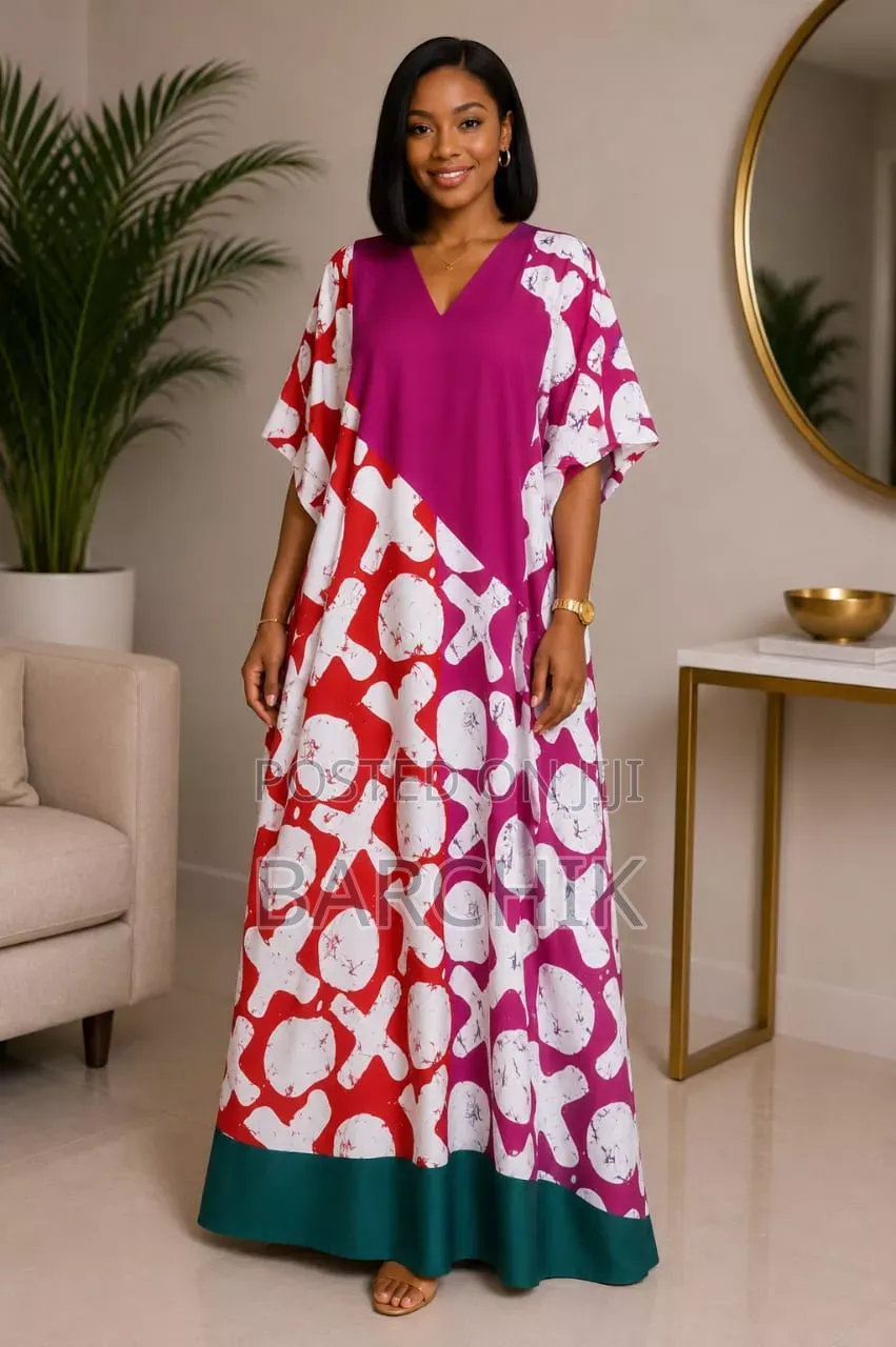 A Long Bubu Dress