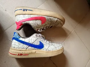 Nike Air Force 1 Low Topography Map Print