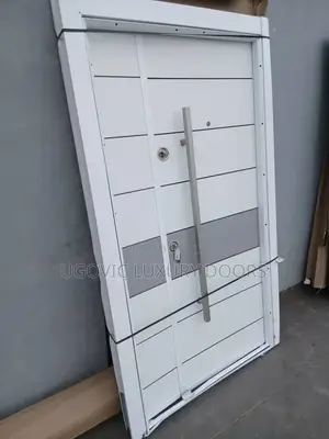 White 4ft Arctic Elite Steel Security Door