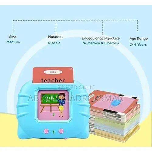 Talking Toy Flash Card Reader Early Education Learning Device