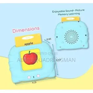 Talking Toy Flash Card Reader Early Education Learning Device