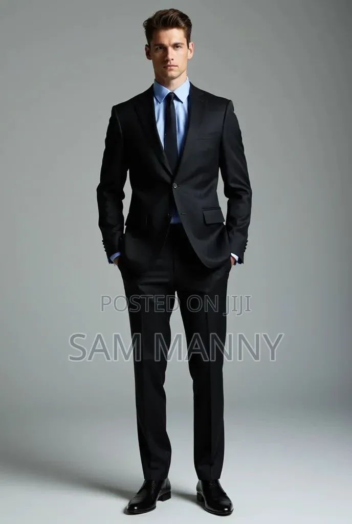 Black Fitted Suits