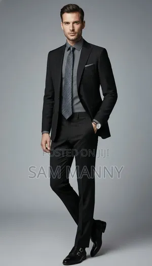 Black Fitted Suits