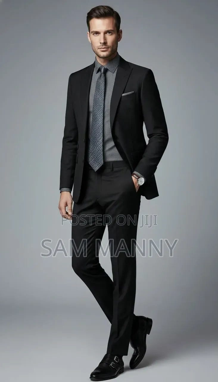 Black Fitted Suits