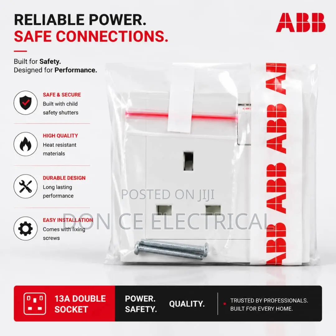 13amps Single Socket ABB