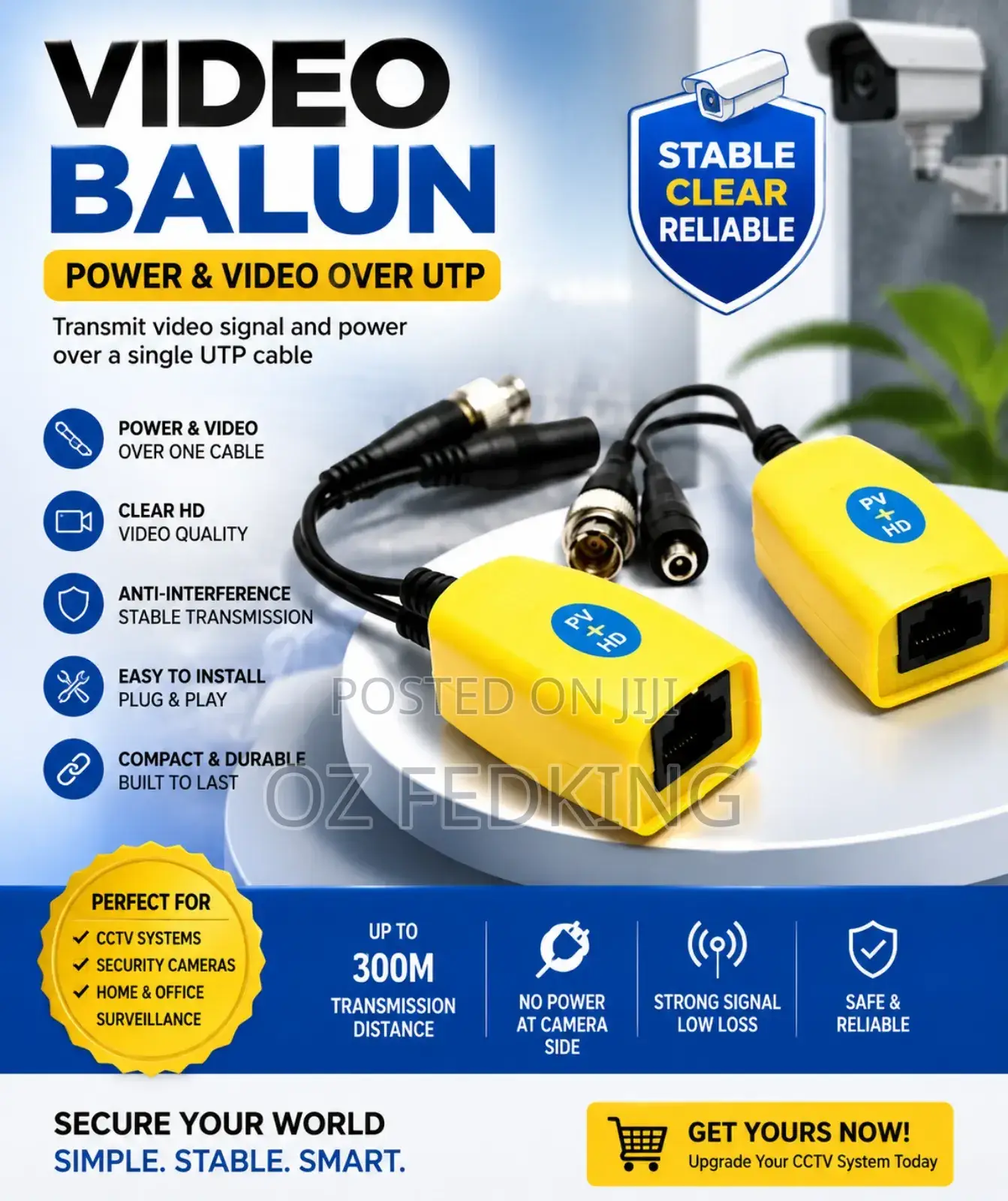 CCTV 8mp Video Balum