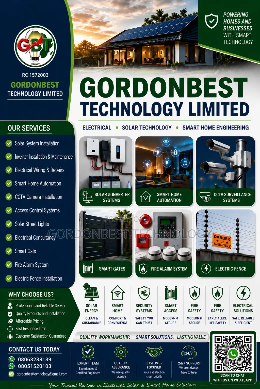 Electrical / Solar/Smart Home Technology