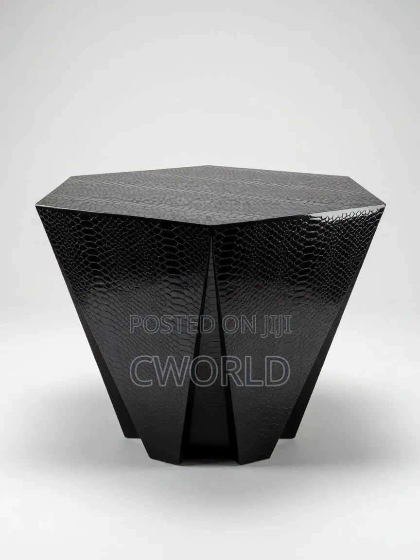 Geometric Accent Table