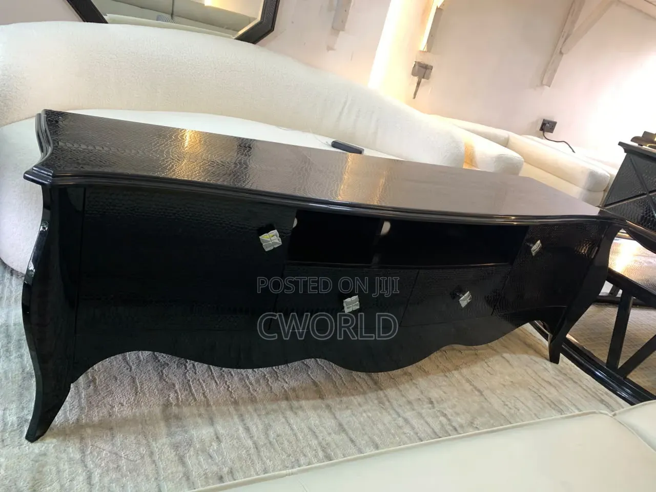 Luxury TV Console With Storage
