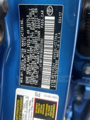 Toyota Camry 2016 Blue