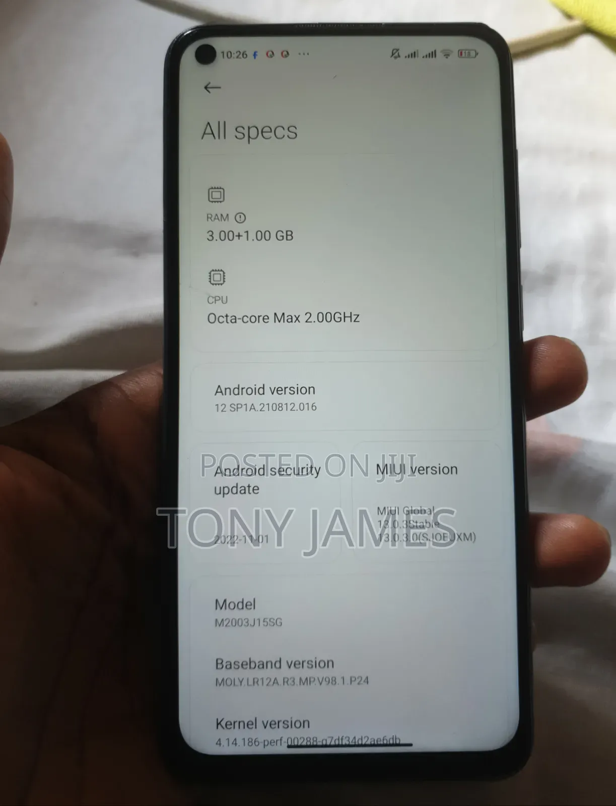 Xiaomi Redmi Note 9 64 GB Blue