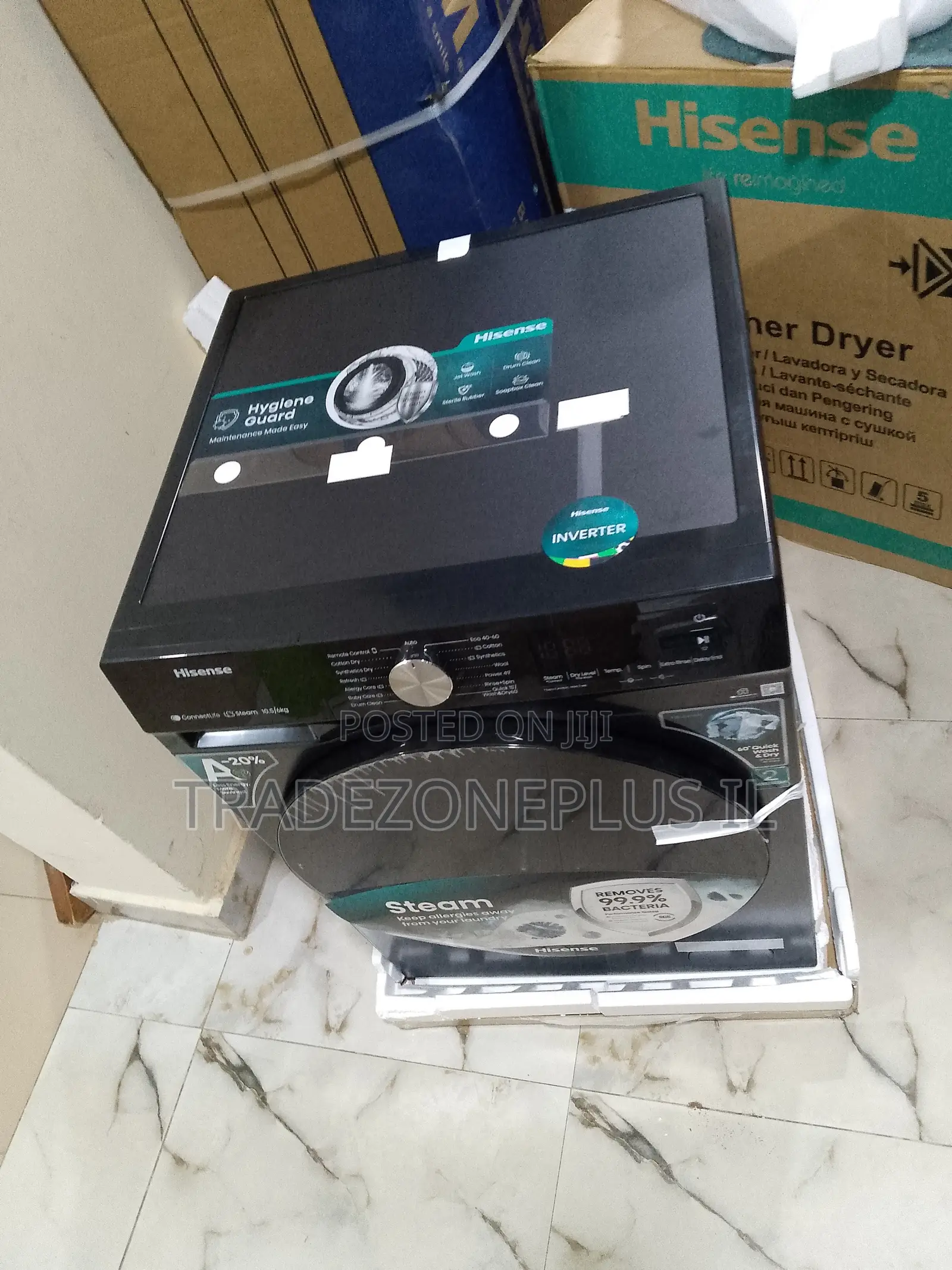 Hisense 10.5kg Automatic Laundry Machine