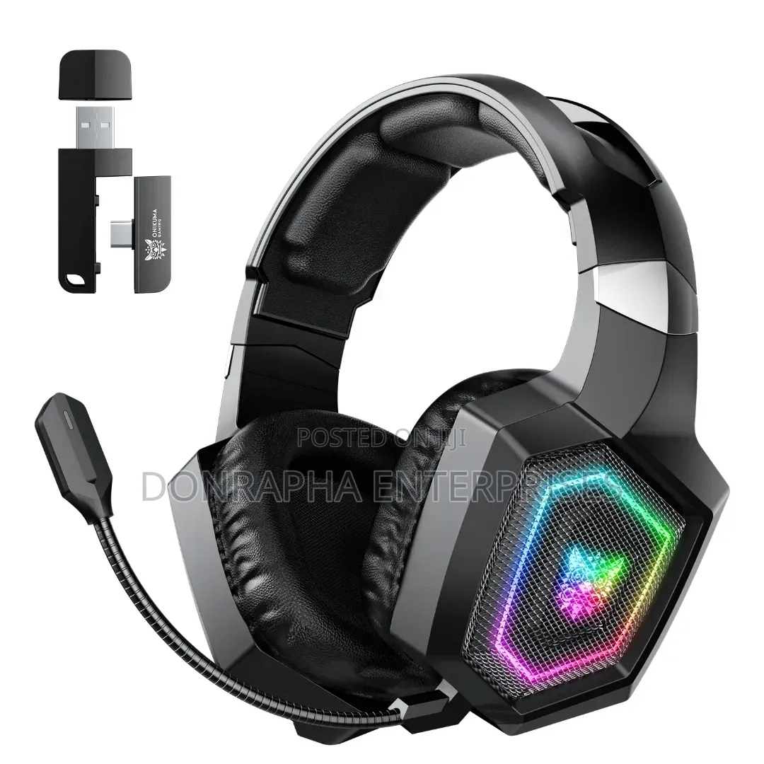 Original Onikuma GT806 Wireless Gaming Headset – Bluetooth, 2.4G