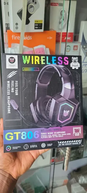 Original Onikuma GT806 Wireless Gaming Headset – Bluetooth, 2.4G