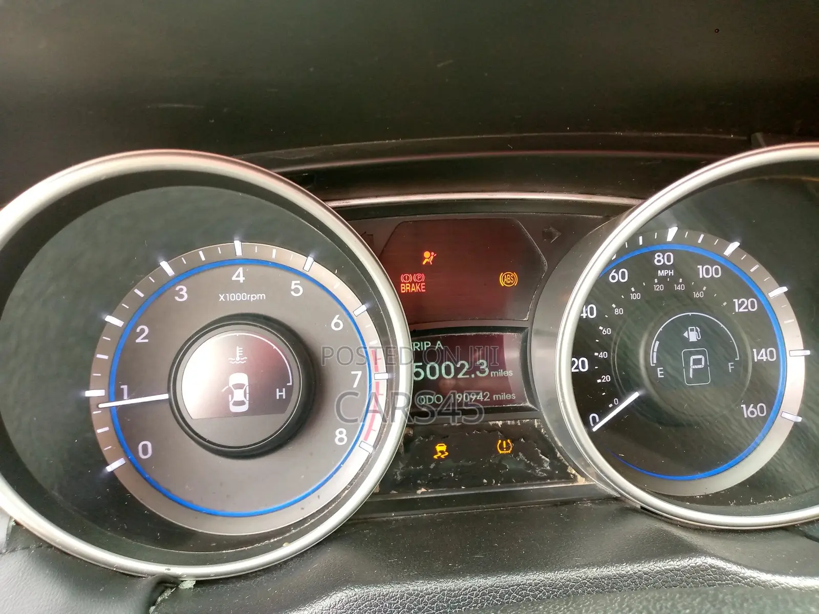 Hyundai Sonata 2012 Silver