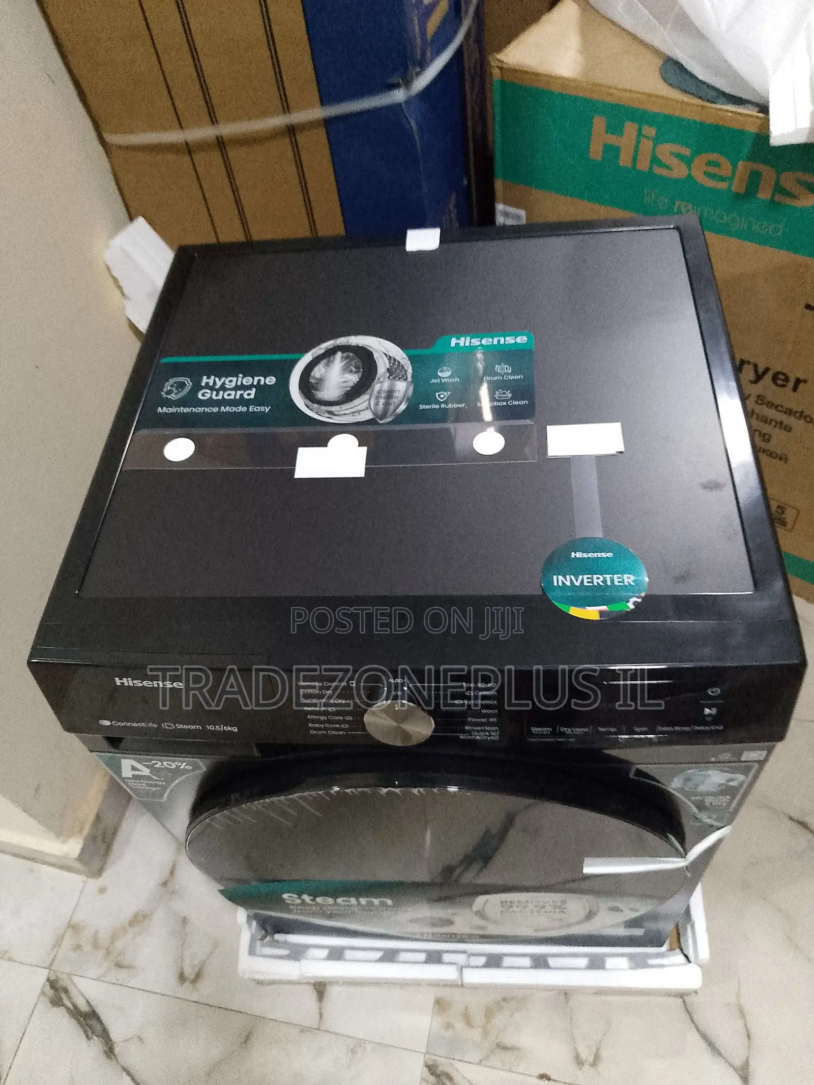 Hisense 10.5kg Modern Front Load Washer