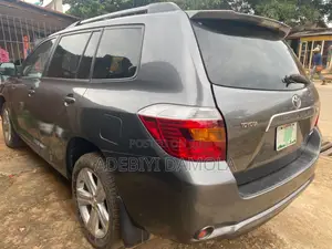 Toyota Highlander Sport 2008 Gray