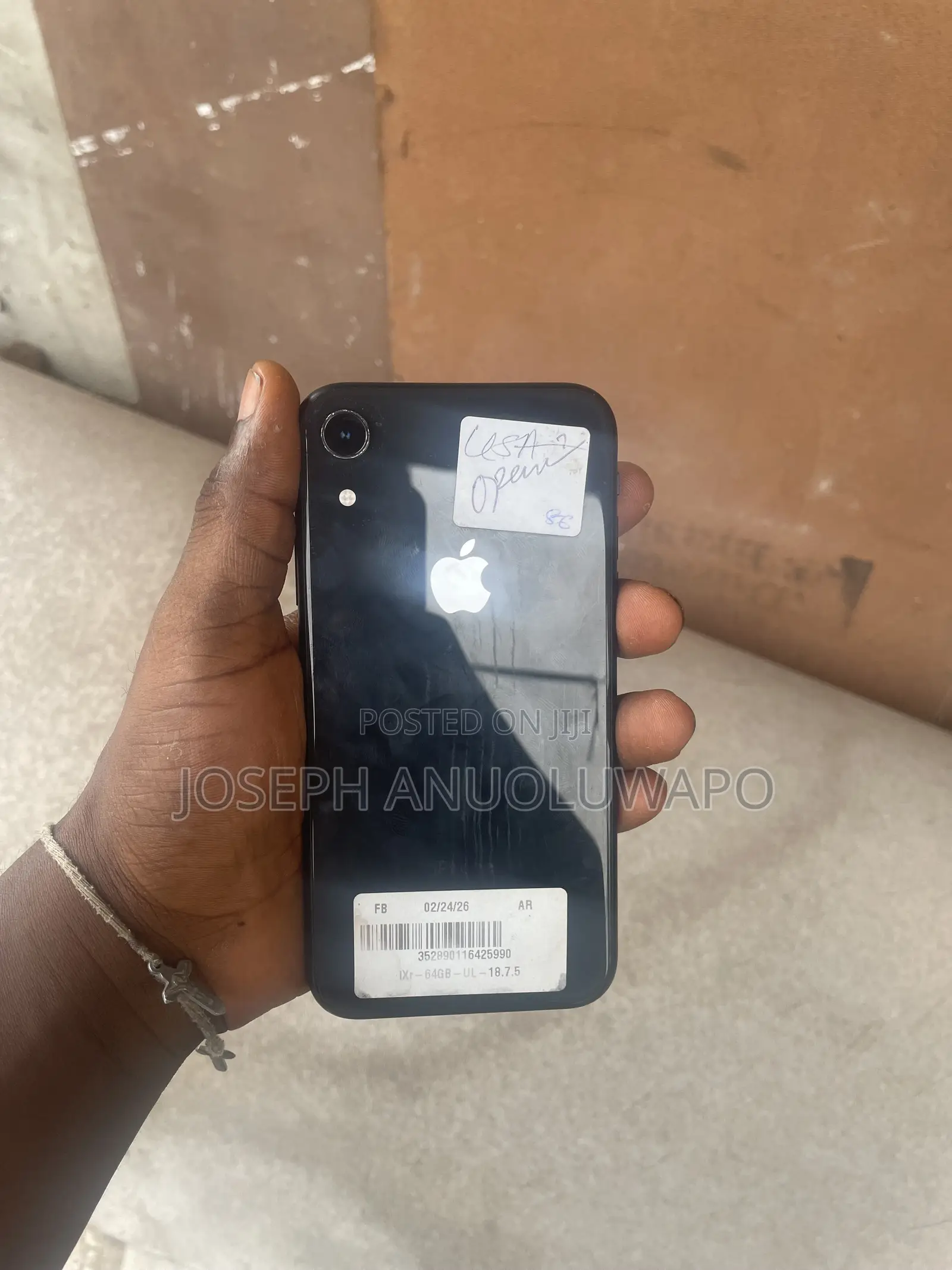 Apple iPhone XR 64 GB Black