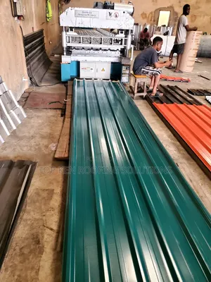 0 55 Green Oven Baked Longspan Aluminium Roofing Sheets