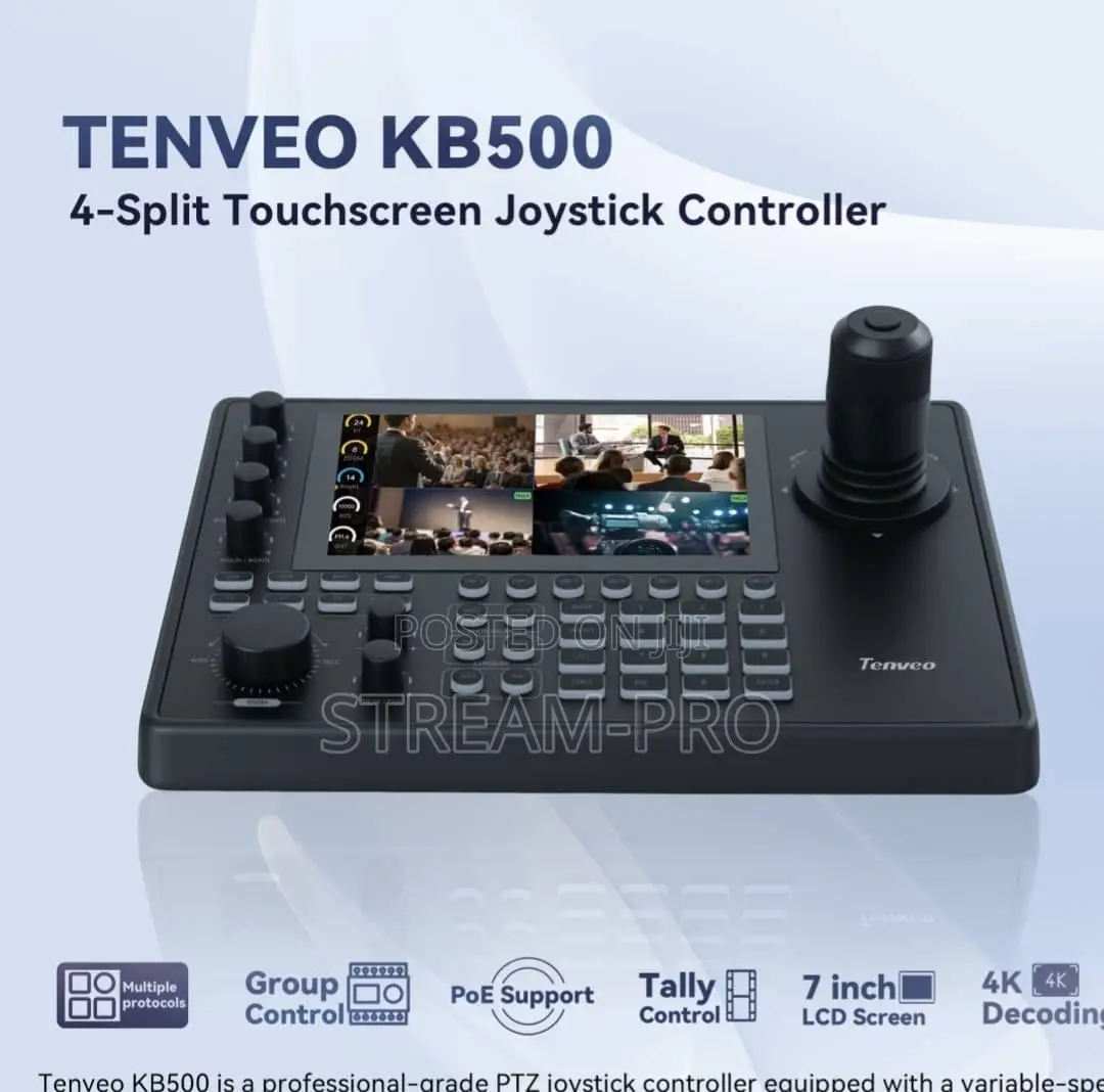 Tenveo Kb500 4-Split Touchscreen Joystick Controller
