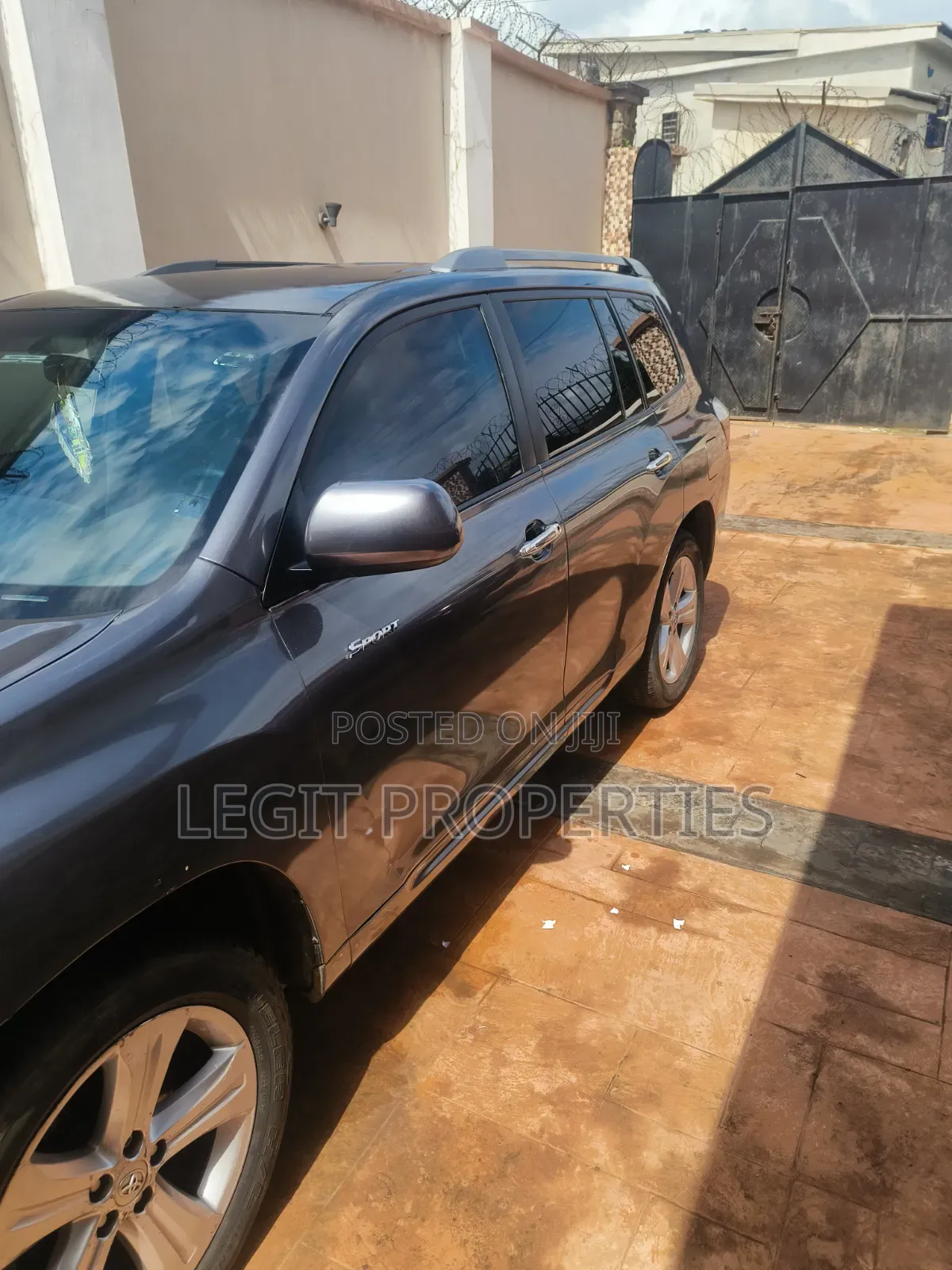Toyota Highlander 2009 Gray