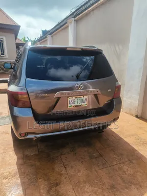Toyota Highlander 2009 Gray