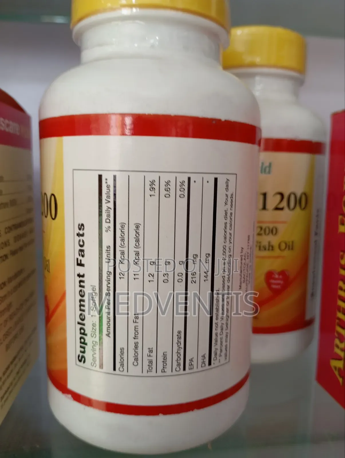 Omegol 1200 Omega 3 Fish Oil
