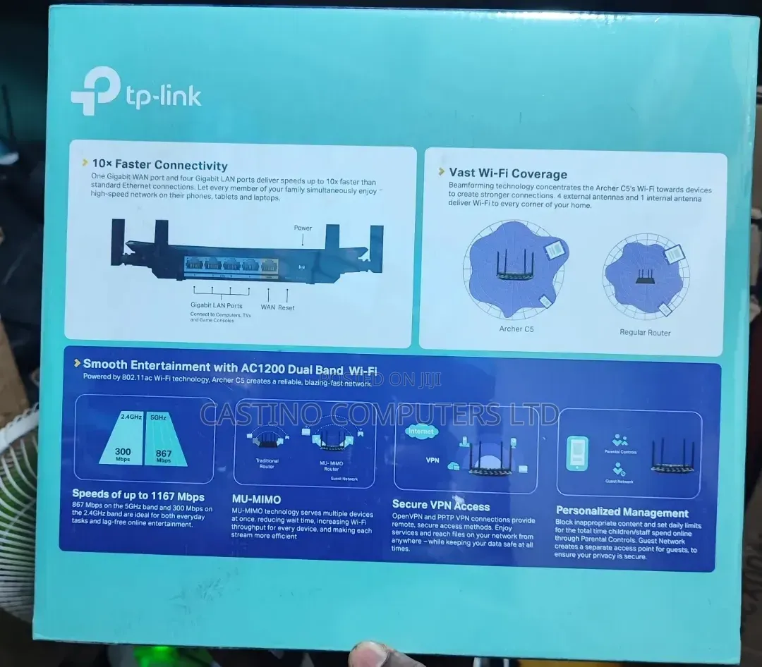 Tp Link Ac1200 Gigabit