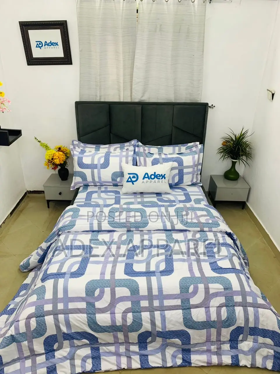 Pattern Cotton Duvet Cover Set