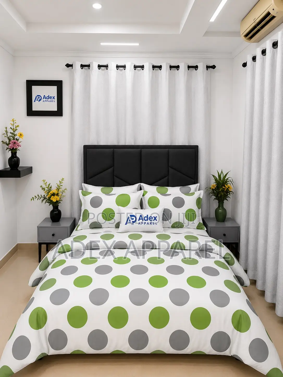 Pattern Cotton Duvet Cover Set