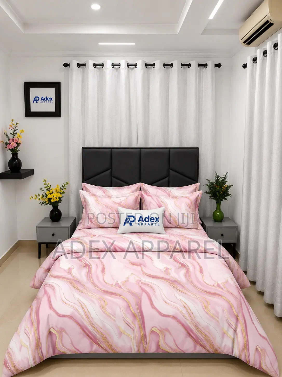 Pattern Cotton Duvet Cover Set