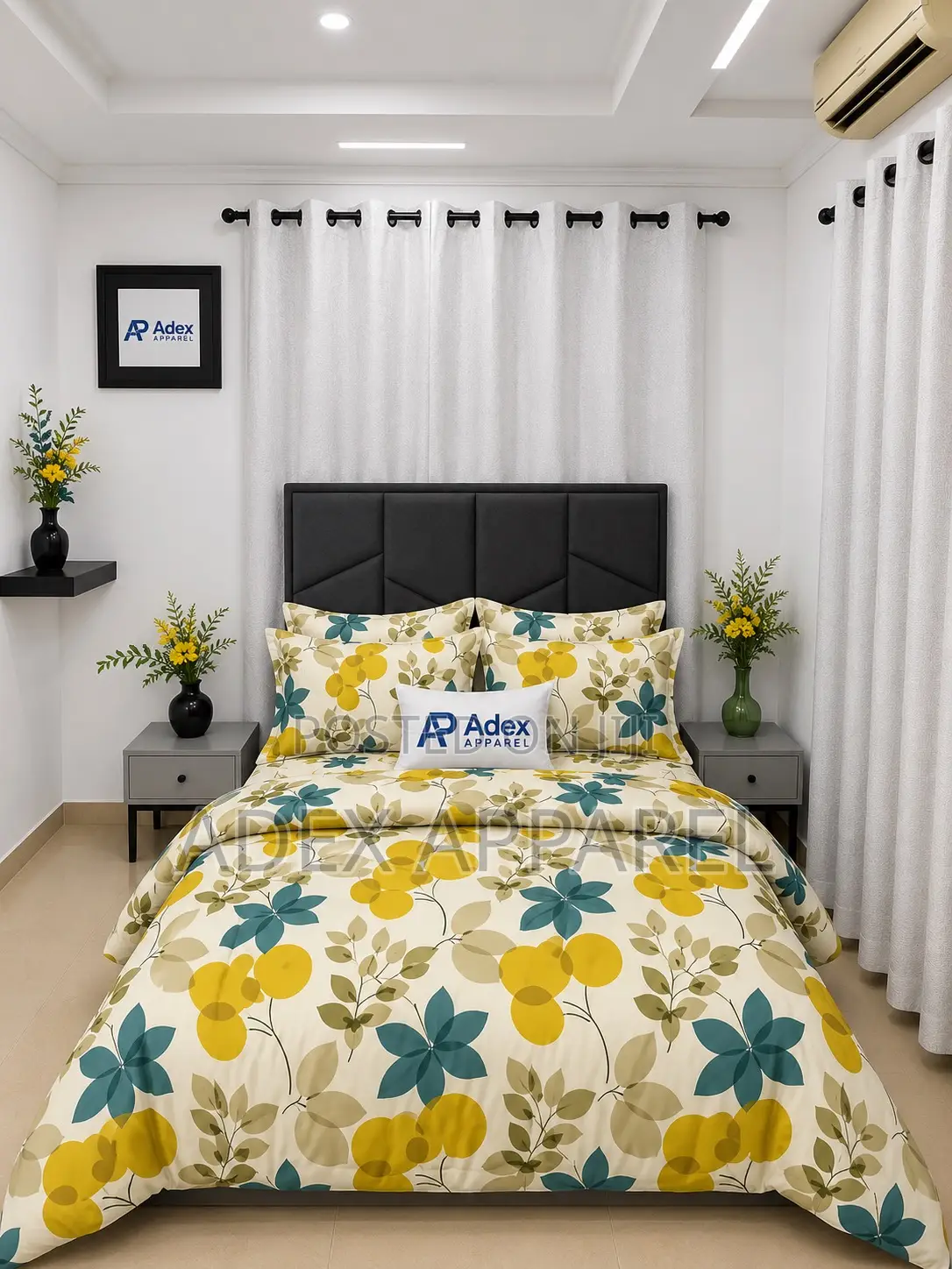 Pattern Cotton Duvet Cover Set