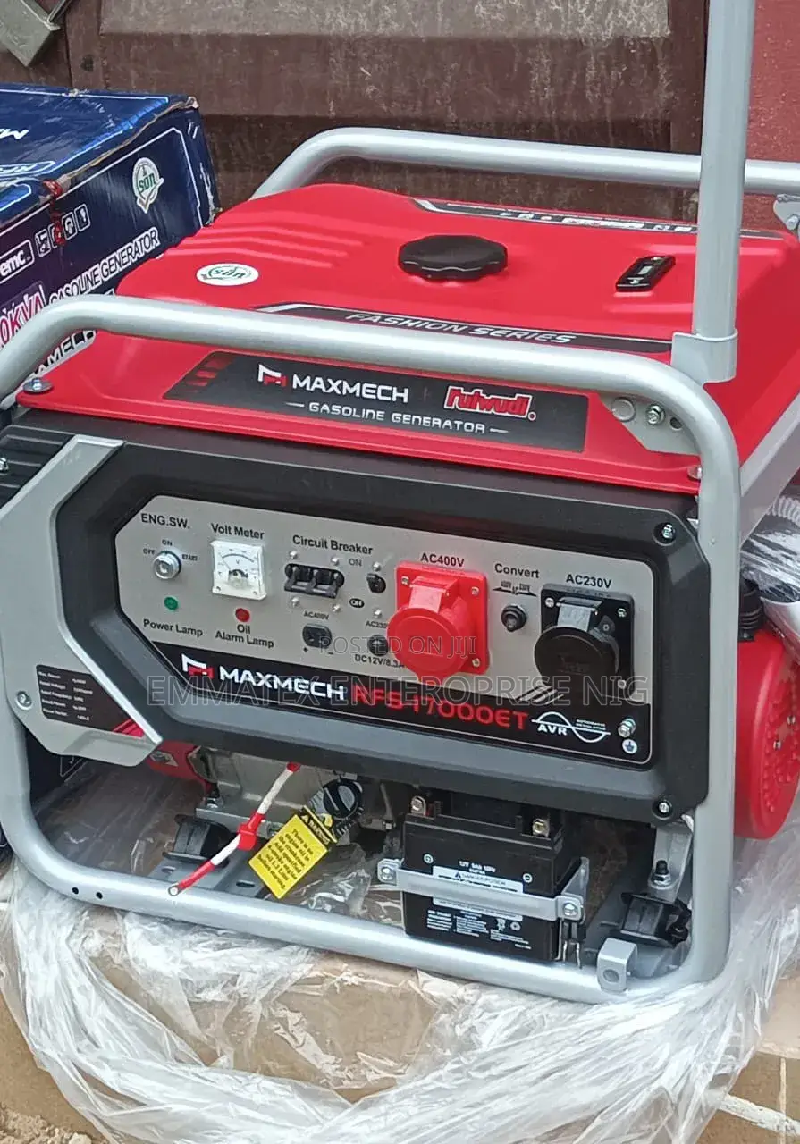 Powerful Maxmexch Petrol 15kva 3 Phase Generator