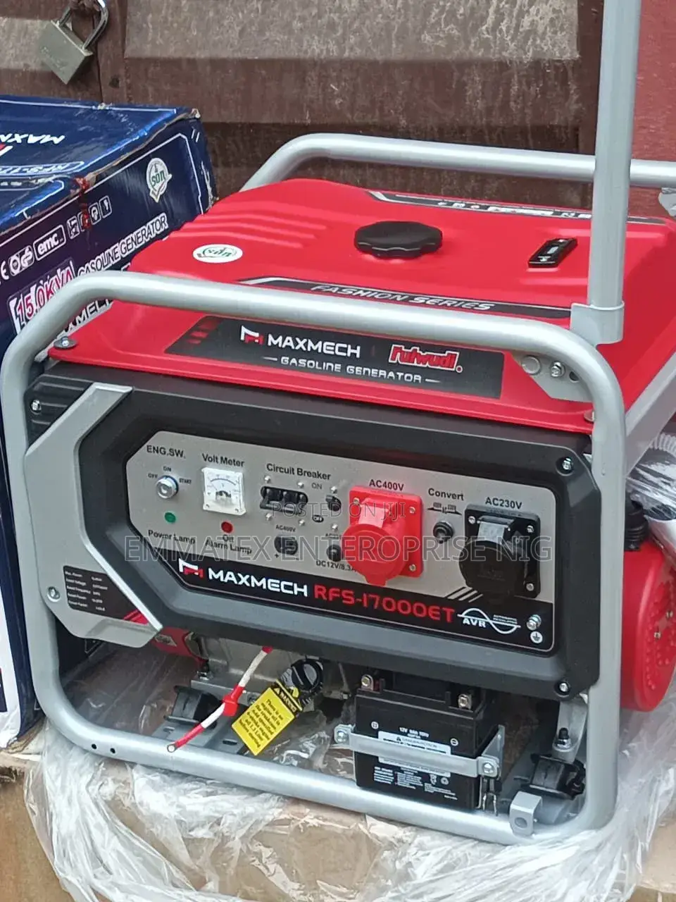 Powerful Maxmexch Petrol 15kva 3 Phase Generator