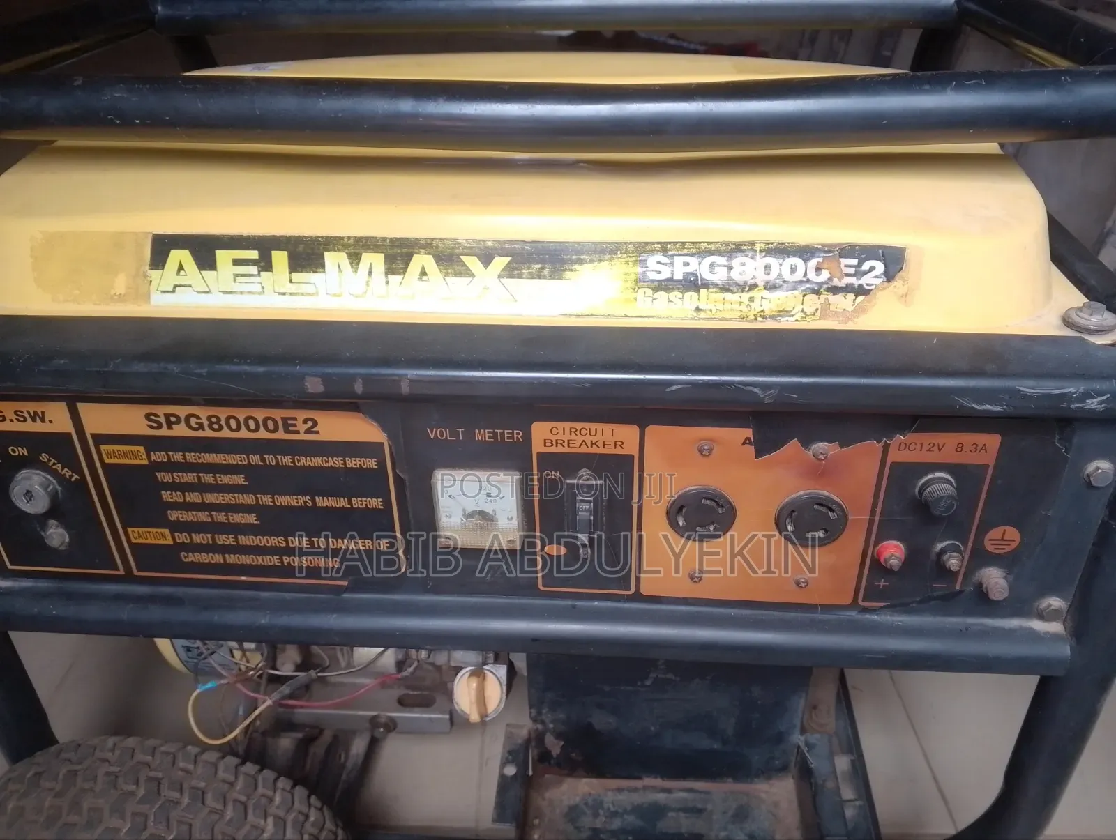 Fair Used, Clean AELMAX 8000 Generator