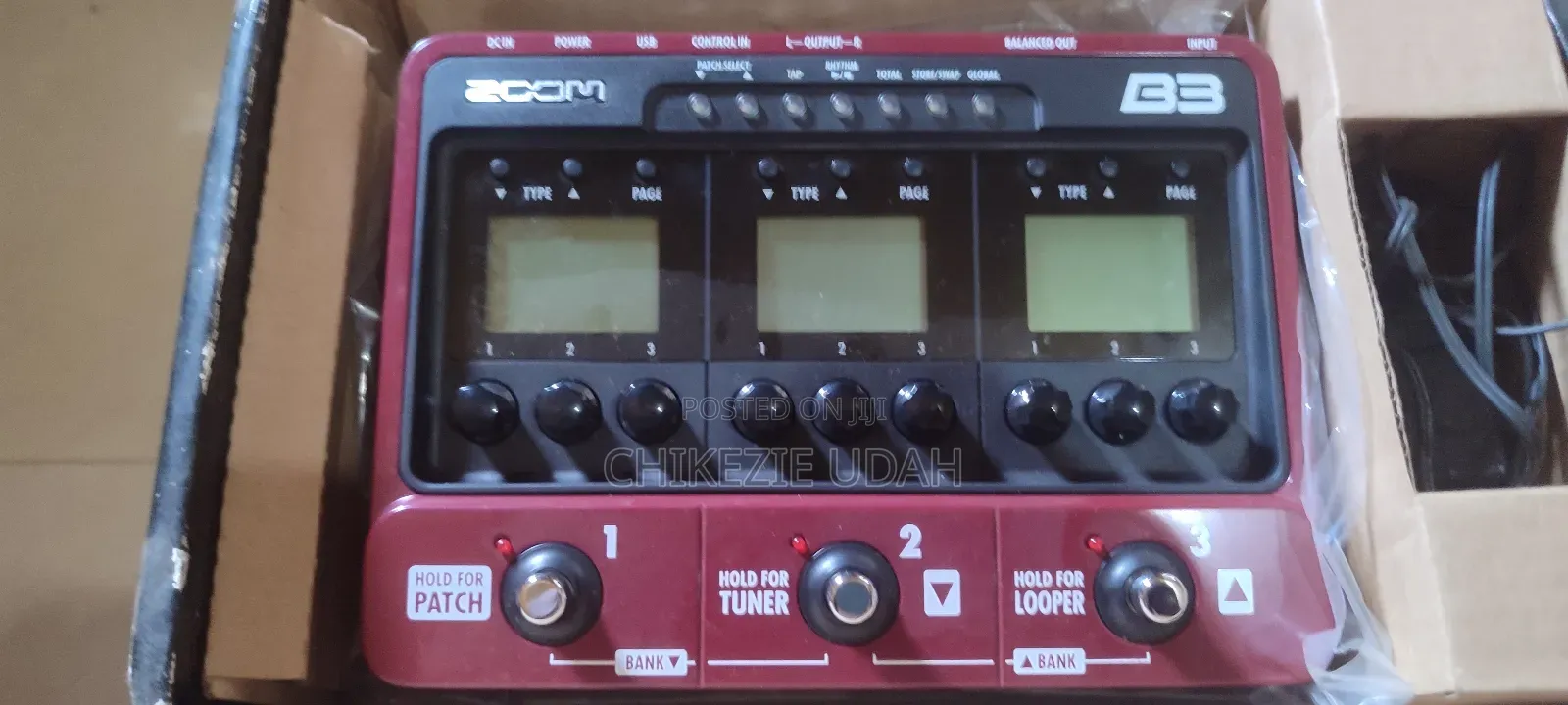 B3 Bass Effects Amp Simulator