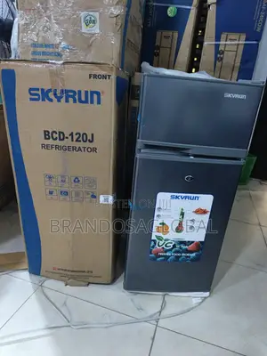 Skyrun 105L Refrigerator – Stylish Double Door Fridge