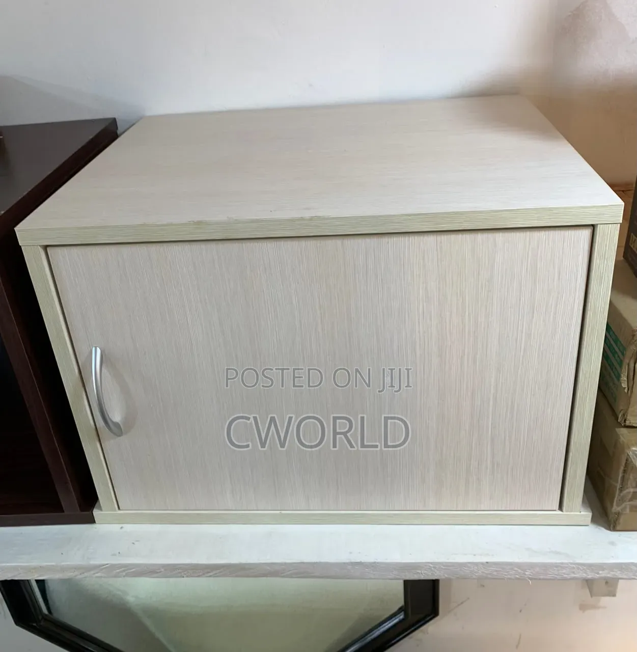 Compact Wooden Storage Box - Imported