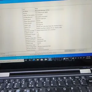 Laptop Lenovo ThinkPad X380 Yoga 8GB Intel Core i5 SSD 128GB