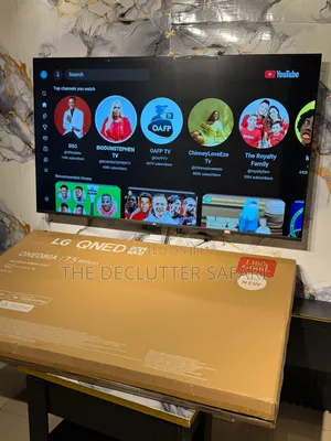 Brand New LG 75" + Free Netflix Subscription Free Football Channels