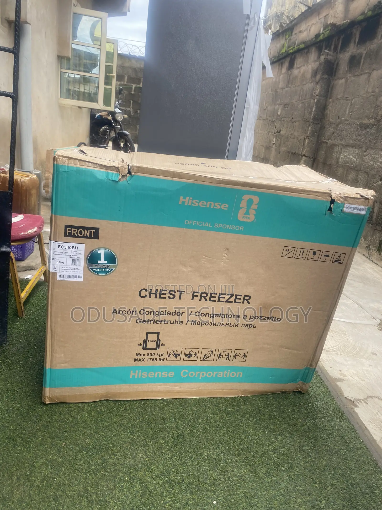 Hisense 250L Cooling Freezer