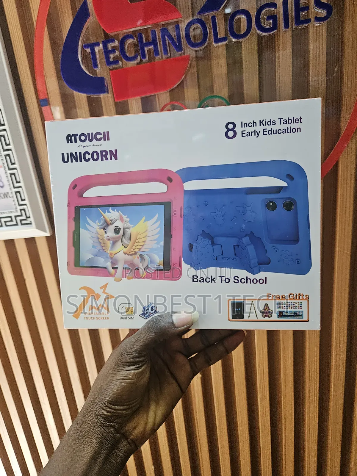 New Atouch Unicorn 512 GB Red