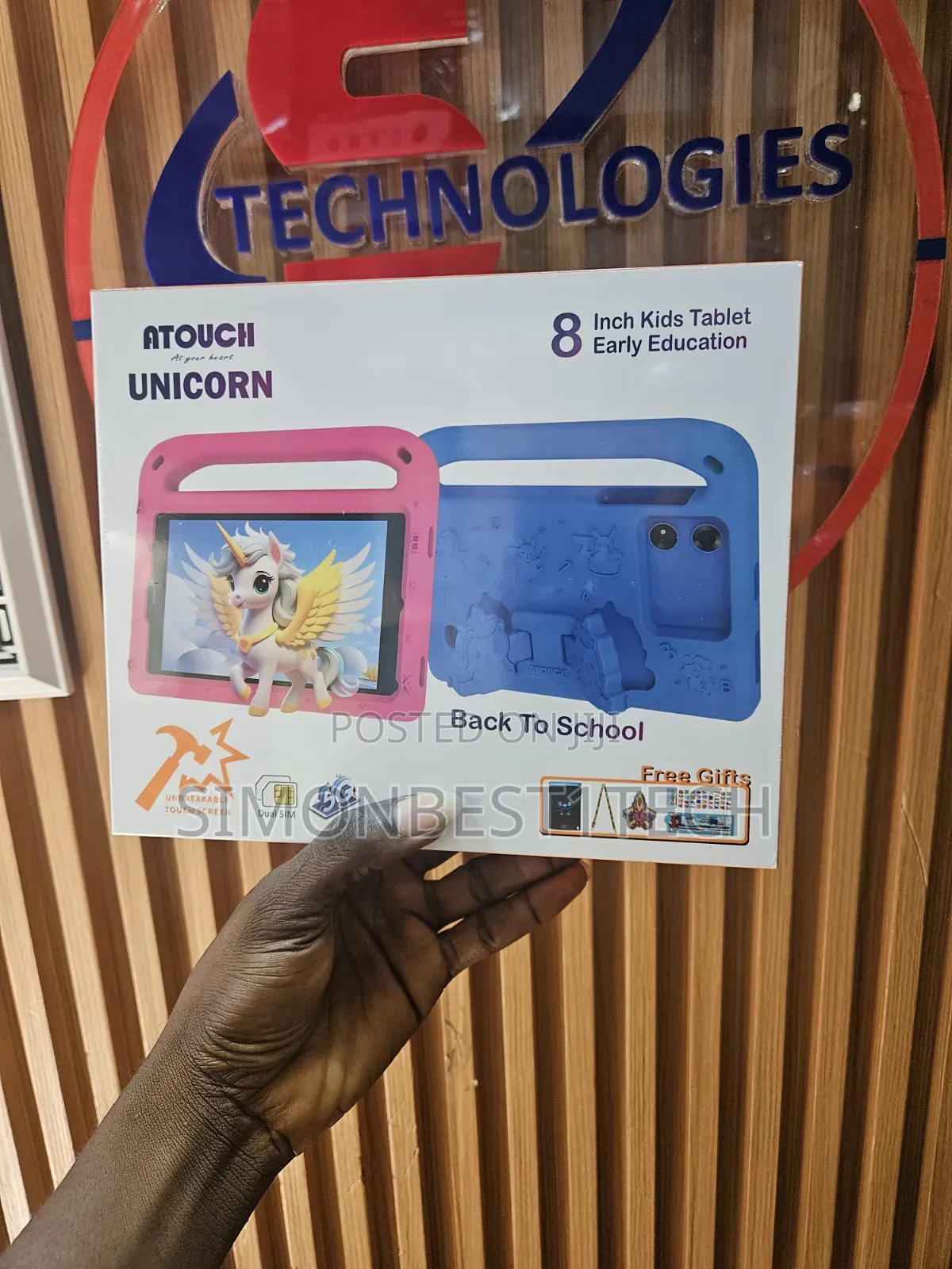 New Atouch Unicorn 512 GB Red