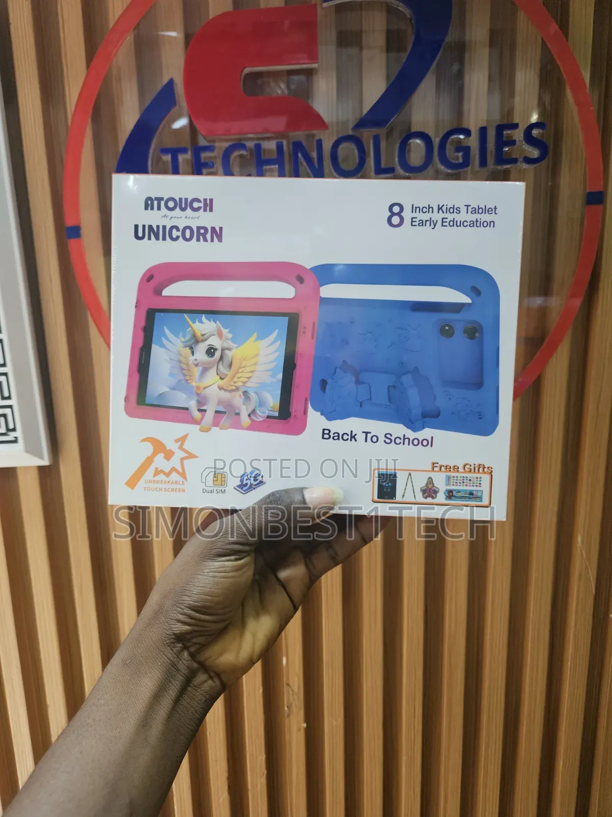 New Atouch Unicorn 512 GB Red